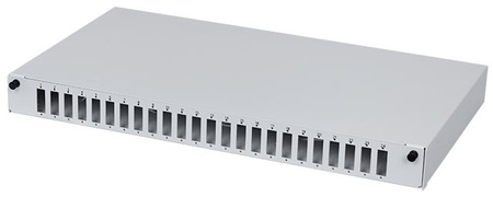 Switchgear 19" 1U 24xSC Duplex Grey Fixed