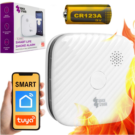 Bezdrôtový detektor dymu Smart Life SL-DS02