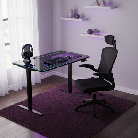 Spacetronik SPE-124B electric desk stand