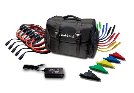 Třífázový síťový analyzátor výkonu PeakTech 4145