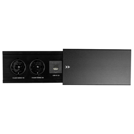 Spacetronik SPS-S24CB V2 COMPACT pultová zásuvka