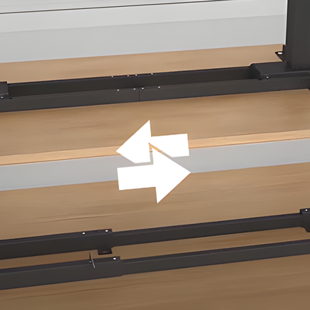 Spacetronik SPE-224RW electric desk rack