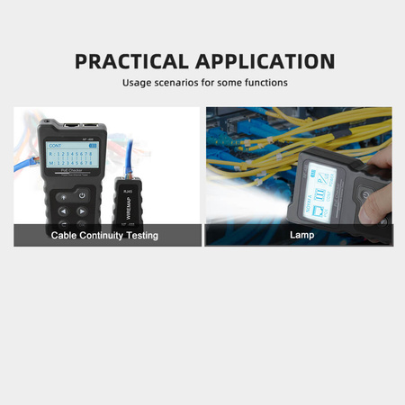 Profesionální tester sítě LAN POE Noyafa NF-488