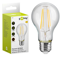 LED FILAMENT 7W E27 2700K Žárovka Goobay E