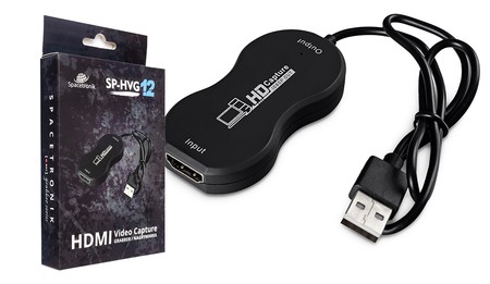 Grabber HDMI rekordér Spacetronik SP-HVG12 pre PC