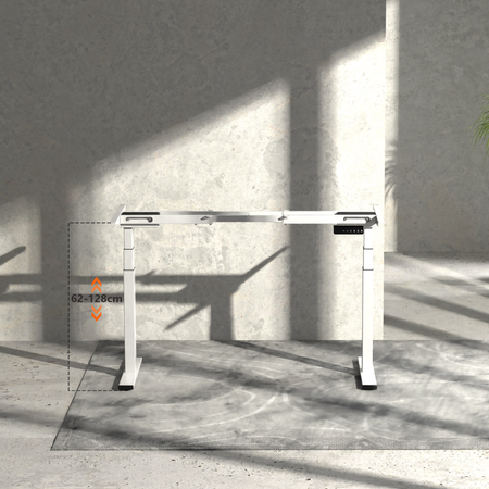 Elektryczny stelaż biurkowy Spacetronik SPE237W z regulacją wysokości