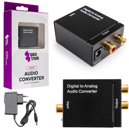 Digitálně analogový R/L prostor HDC07 Audio převodník