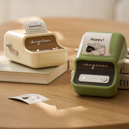 Niimbot D110 blue label printer