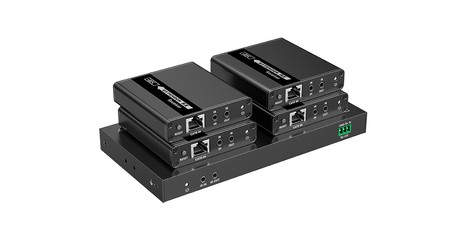 Rozgałęźnik 1/4 HDMI po LAN Spacetronik SPH-RL24