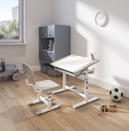 Dětský psací stůl a židle SPE-X121WG
