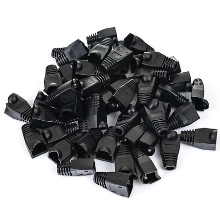 Gumová zástrčka RJ-45 CC-RJ45_1BLK 50 ks