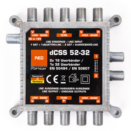 Unicable II Canal+/Polsat dCSS 2x 16 UB kit