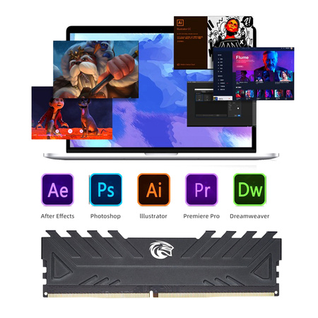 2x Pamięć RAM KingSpec 8GB DDR4 3200MHz ZESTAW 16GB