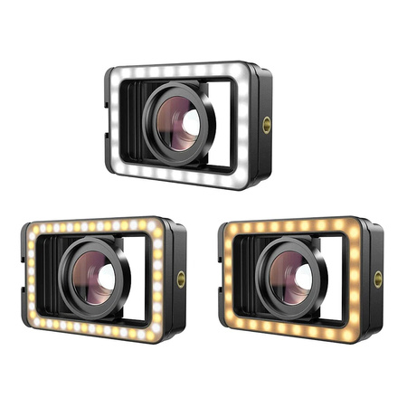 Apexel M15 15x makroobjektív s LED 4K FULL HD