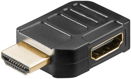 Adapter socket - plug HDMI 2.1 8K Horizontal 90st.