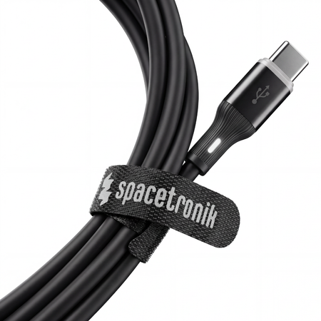 Kabel LED silikonowy USB-C do USB-C E-marker 1m