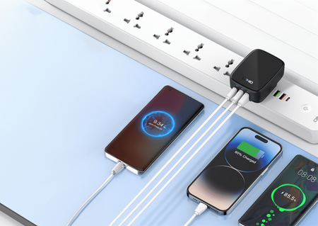 Nabíječka 32W 3 porty USB PD QC Ldnio Q334 černá