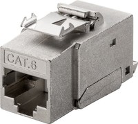 Keystone-Stecker RJ45 CAT 6 STP 250MHz Snap-In