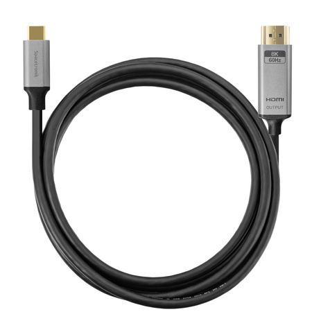 Spacetronik KCH-SPA030 3m USB-C 3.1 HDMI 8K Kabel