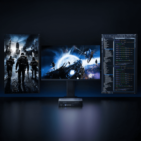 Mini PC Minisforum MS01S pracovná stanica Intel i5 12600H, grafická karta Iris Xe