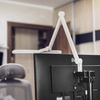 Zestaw ergonomiczny uchwyt monitor laptop lampa Glow adapter