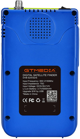 GTMEDIA FreeSAT V8 FINDER 2 BLACK SAT Meter