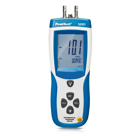 PeakTech 5150 Differential Pressure Meter with USB