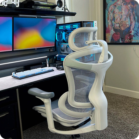 Fotel biurowy obrotowy Doris 30 Szary