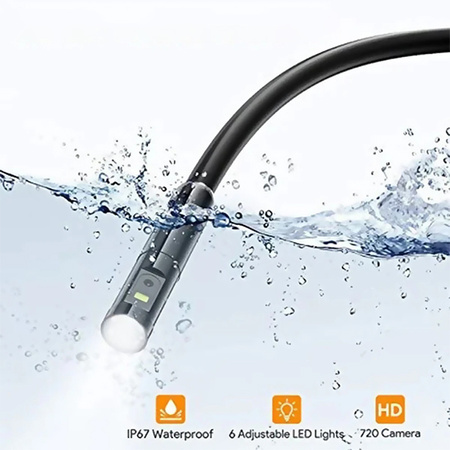 Kamera endoskop na USB 3w1 IP67 7mm SPU-E01 2m