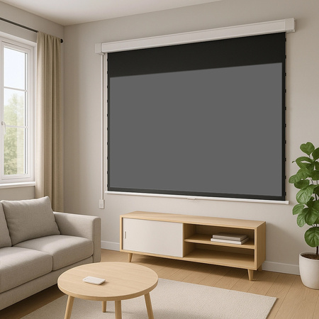 Elektr. ekran projekcyjny napinany ALR 100" 16:9