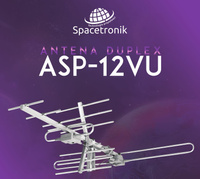 Kombinovaná anténa DVB-T SPACETRONIK DUPLEX ASP-12VU