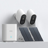 Set of 2 Tuya Aosu SL-C7P-2H Solar Cameras