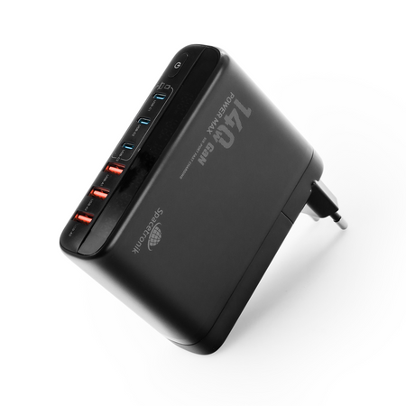 Charging station 140W GaN SR103 LED 6 USB PD+QC3.0