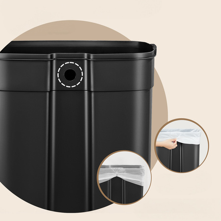 Funky Trash Can Ink Black Spacetronik Pojedynczy