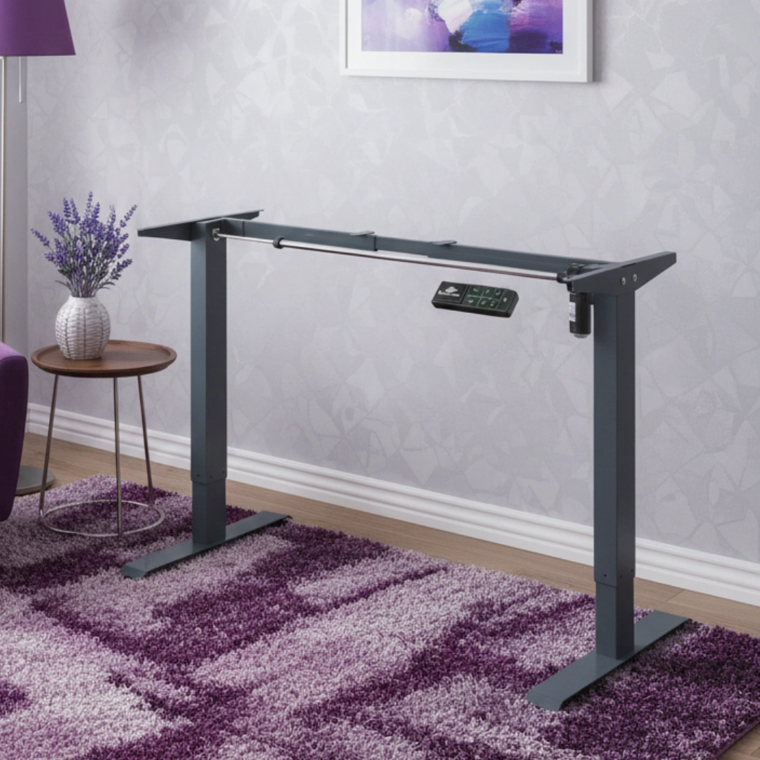 Stelaż elektryczny z regulacją wysokości