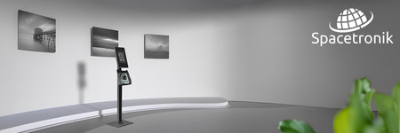 Stojan na tablet POS kryt SPP-134B