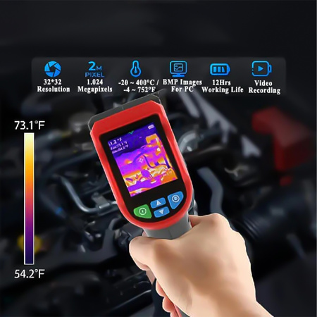 Kamera termowizyjna LCD USB 32x32 Noyafa NF-521