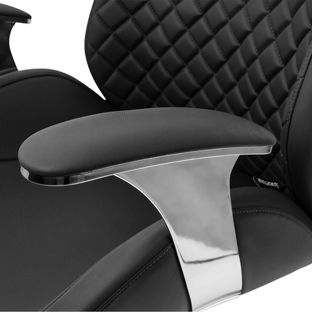 Swivel office chair with armrest ALMA black