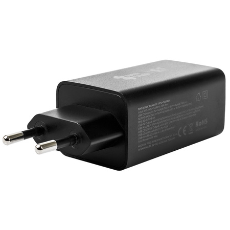 Ładowarka Spacetronik 3w1 65W USB-C USB PD Quick 3.6A Biała