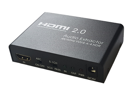 HDMI-HDMI + Audio SPDIF R/L ARC Extraktor SPH-AE03