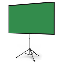 Green Screen Green Background on Tripod 90"