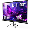 Projection Screen with Tripod100" 4K Spacetronik