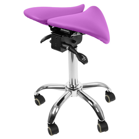 Ergonomický nastavitelný háček SELLA fialový