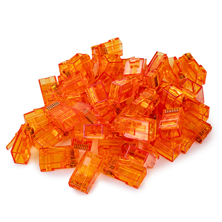 RJ45 cat 6 UTP priamy konektor PT-RJ456UO-1 100ks