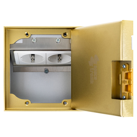 Gniazdo podłogowe otwierane Spacetronik SPS-W22G_S2