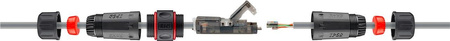 UTP CAT6 IP68 network cable connector Goobay