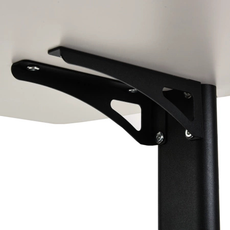 Zestaw wypoczynkowy fotel elektryczny Spacetronik Flax 04M szary + stolik regulowany