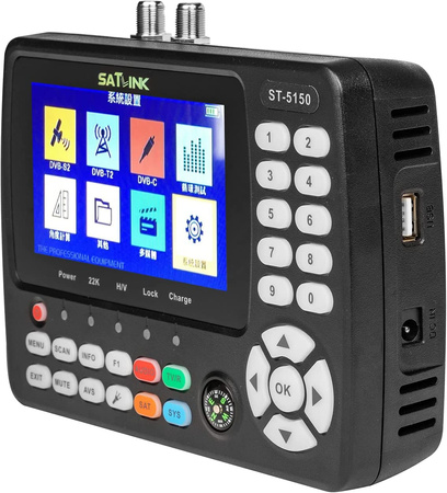 Miernik Combo Satlink ST-5150 DVB-T2/C/S2
