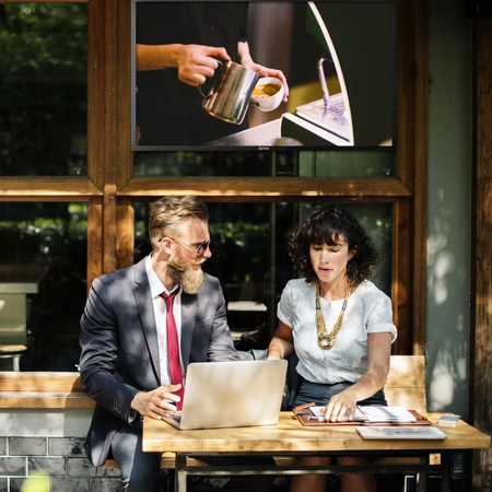 Telewizor Zewnętrzny 65" Sylvox 4K, 2000 nitów
