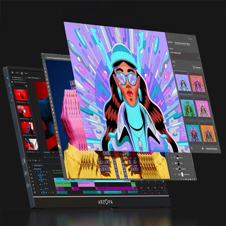 Monitor przenośny ARZOPA A1M 17.3" 1080p IPS